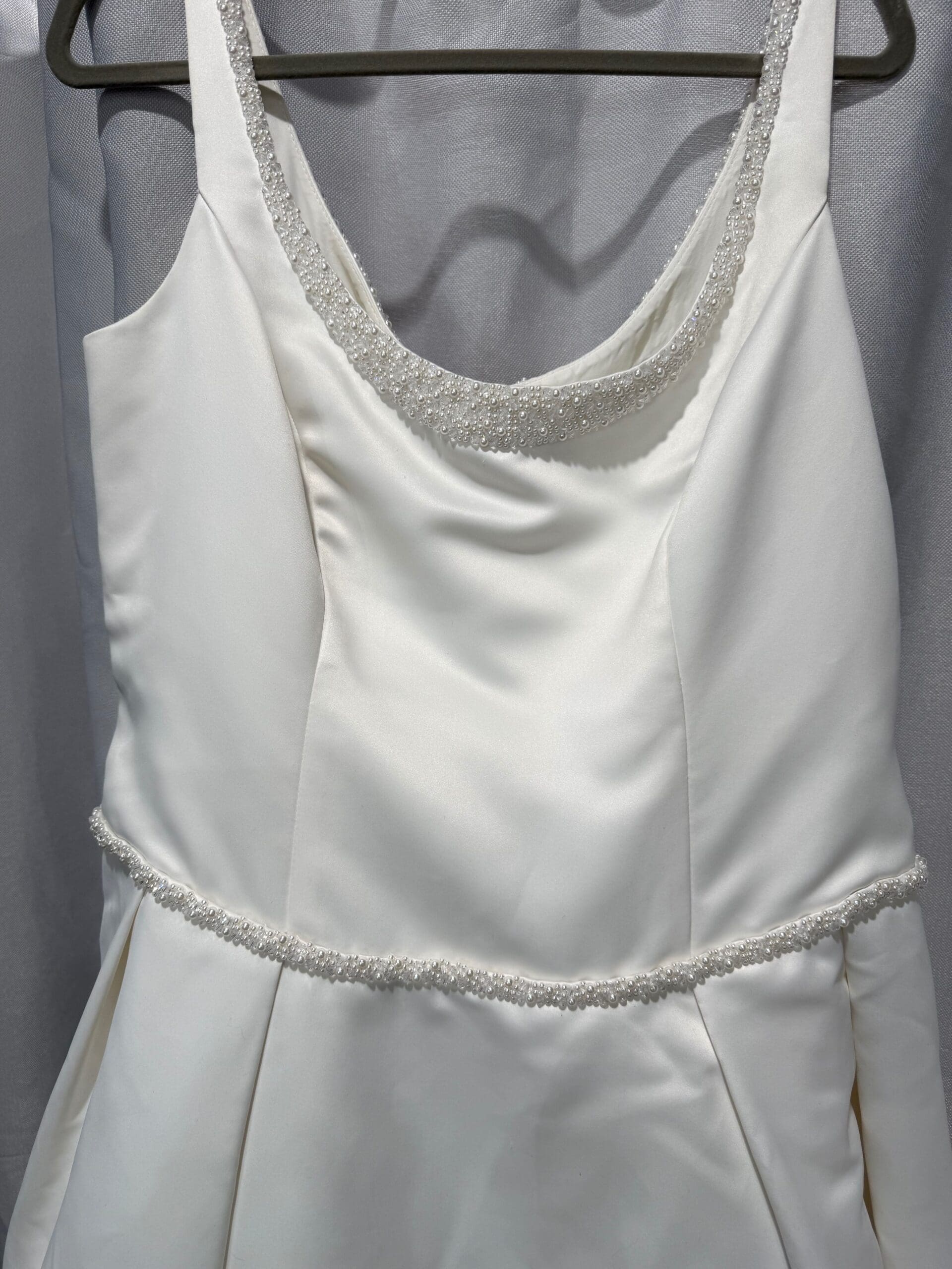 Satin and pearls