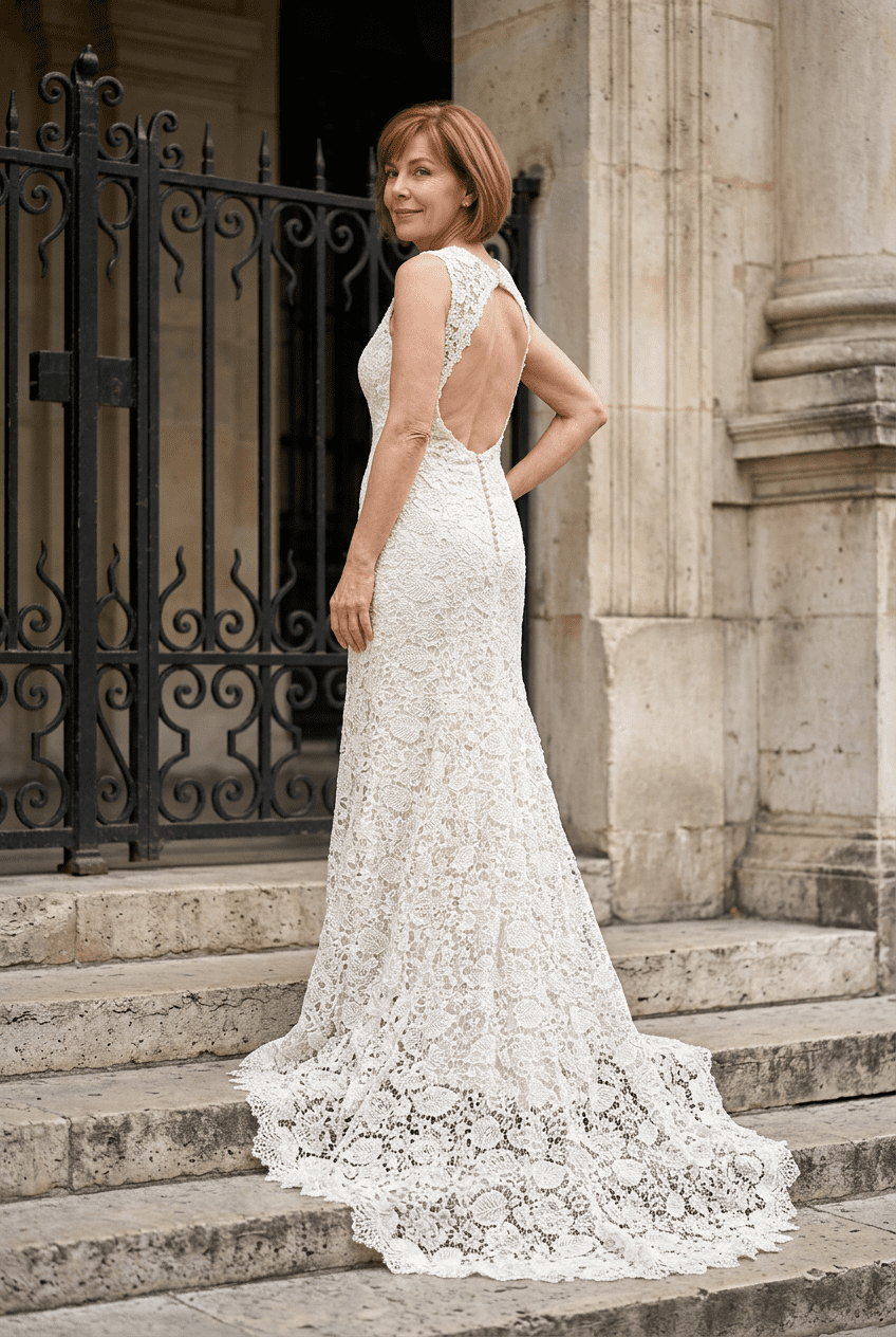 Crystal lace sheath